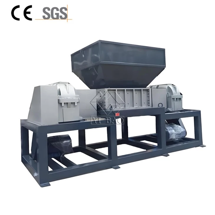 Meaisín Shredder Tíre Do Dhramhaíl Gluaisteán Tíre