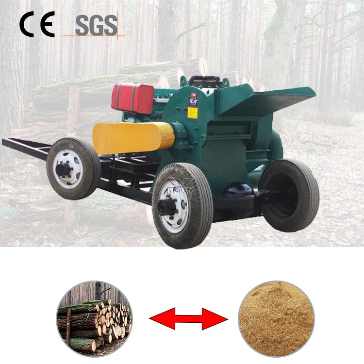 Mobile Diesel Wood Crusher Mobile Diesel Wood Crusher