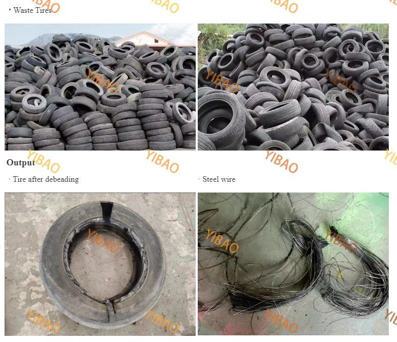 Waste Tire debeader machine Waste Tire debeader machine