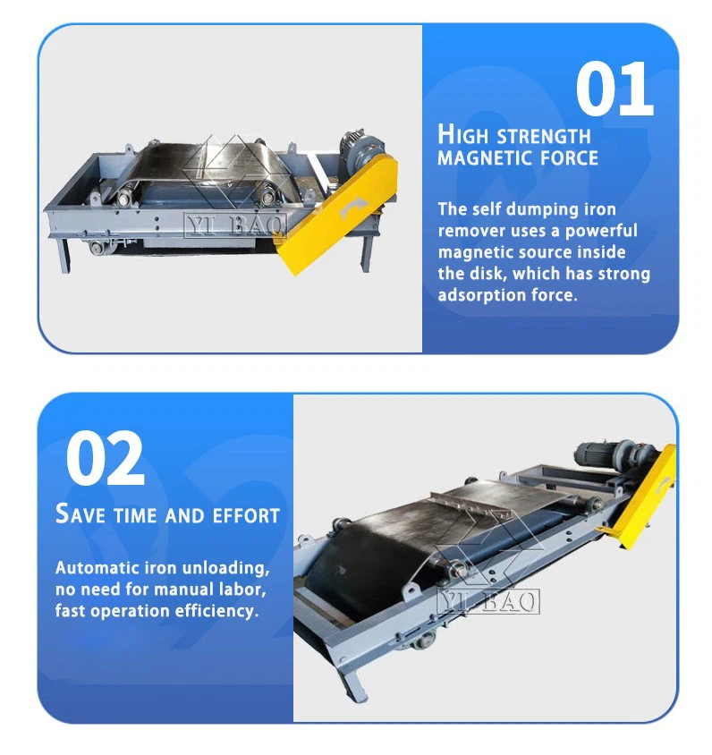 cross belt magnetic separator cross belt magnetic separator