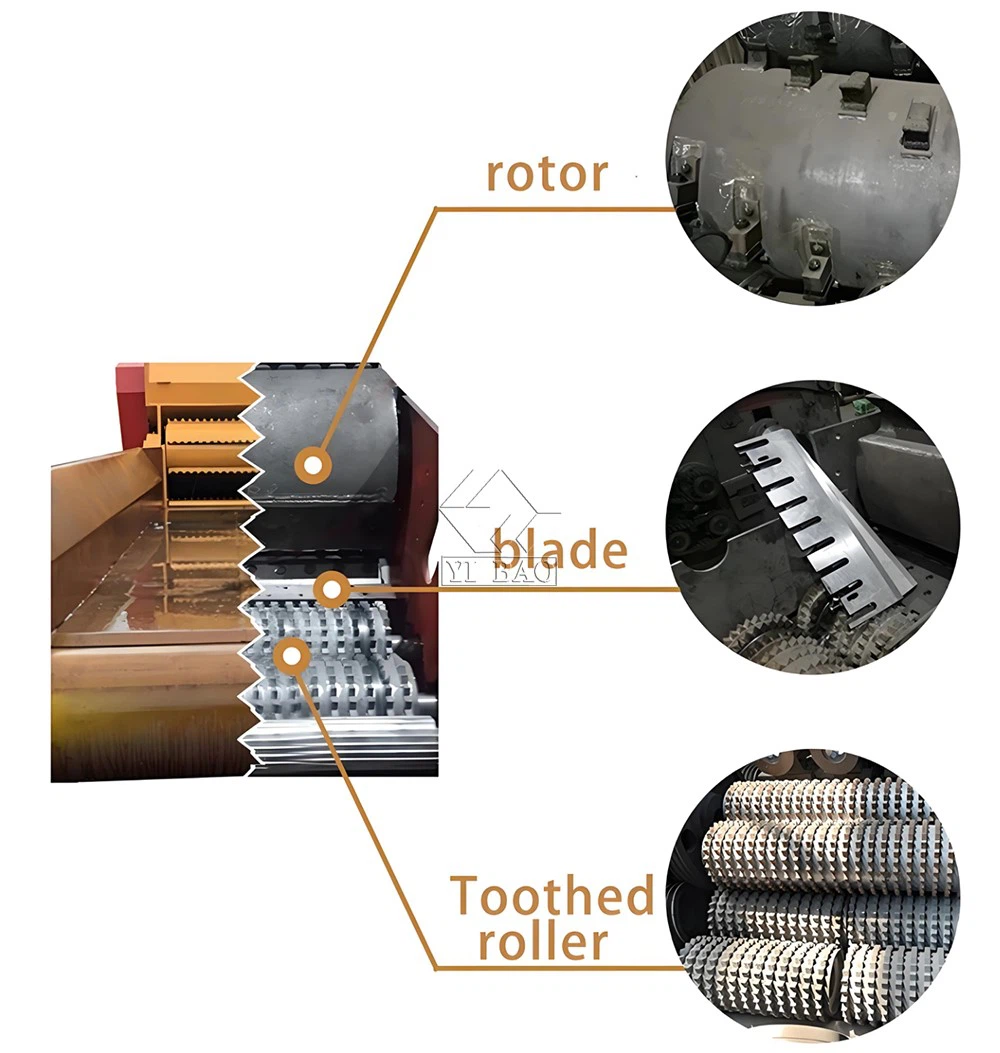 Rough wood chipper Rough wood chipper